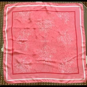 Authentic Mulberry London Floral Square scarf